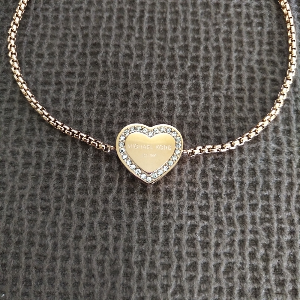 ✨️HP✨️ Michael Kors Rose🌹 Gold💛 Heritage Heart Set - NIB - Picture 13 of 15